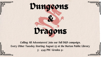 Dungeons and Dragons - Fall Campaign 